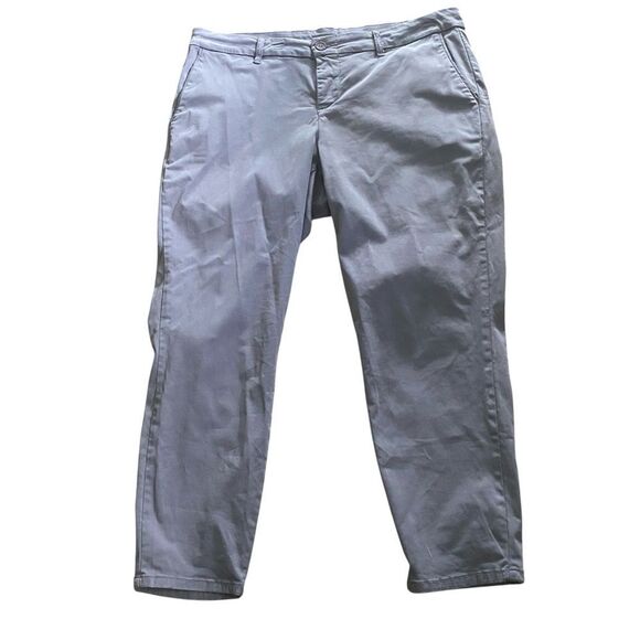 Women's Kut from the Kloth Gray Ankle Trousers Plus Size 14W - Picture 1 of 5